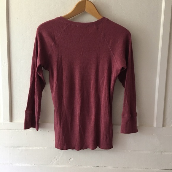 Buffalo David Bitton Soft 3/4 Sleeve Ribbed Henley - Picture 4 of 7